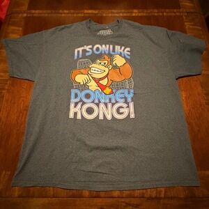 Nintendo Donkey Kong "It's On Like Donkey Kong" Graphic T-Shirt 2XL 2013